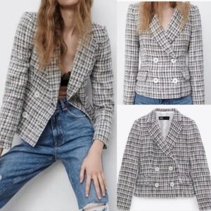 💘🆕️Zara Medium Textured Blazer Jacket